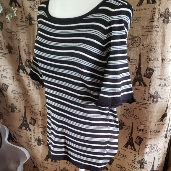 🆕️Modcloth | Black/white stripes - Picture 3 of 11